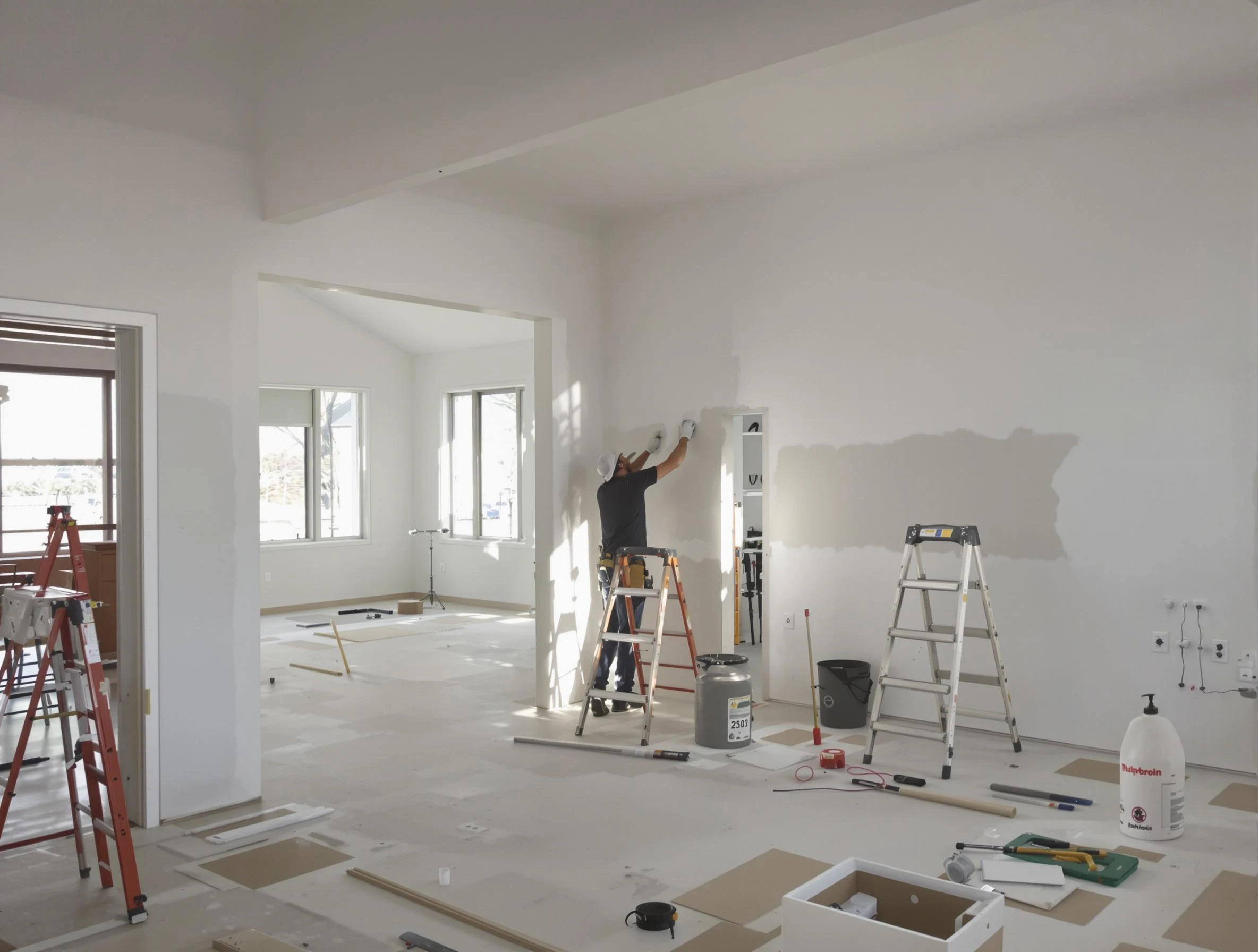 Detailed drywall installation with Barberton House Painters in Barberton